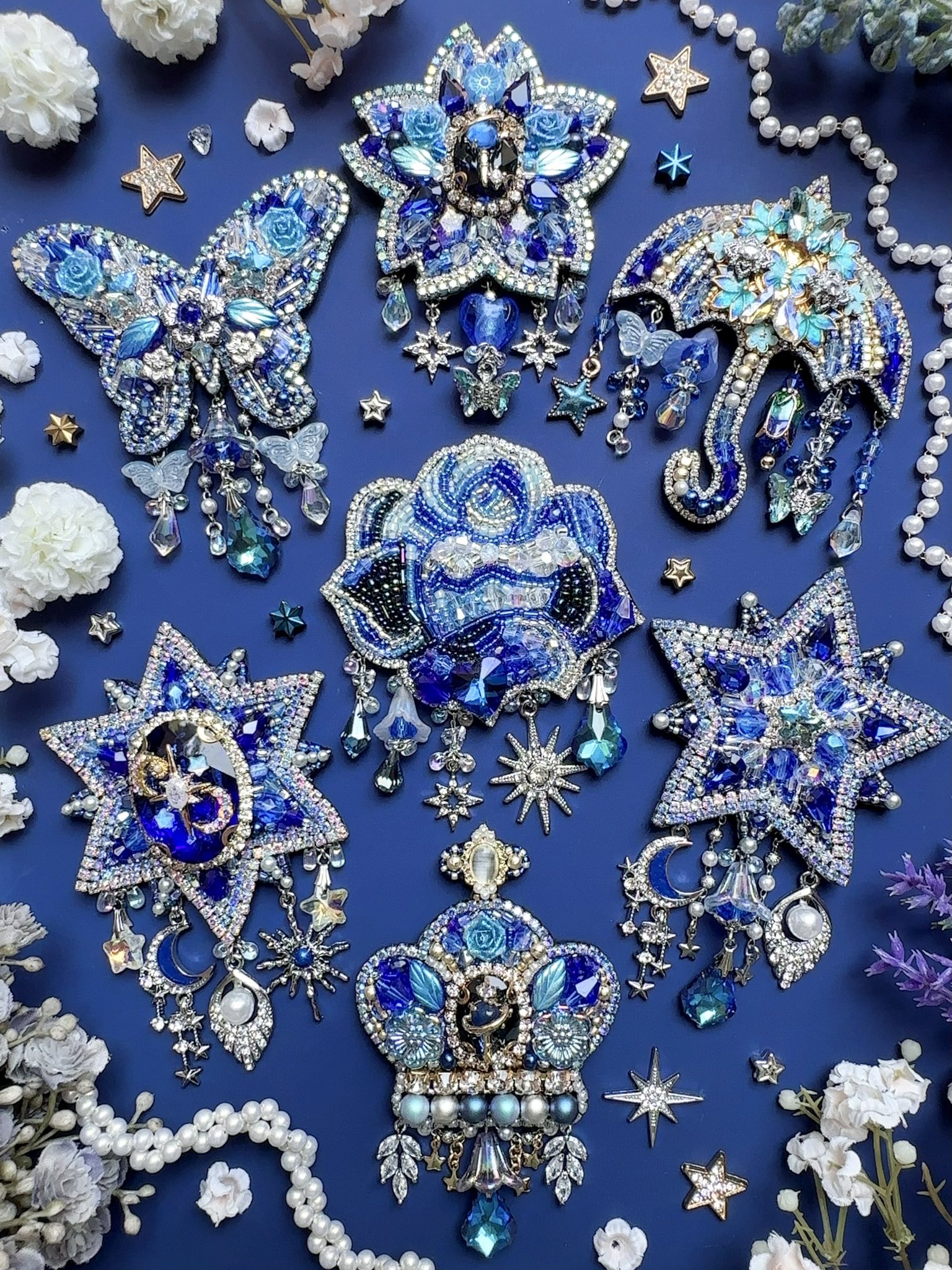 Piari🪡ビーズ刺繍 on X: 