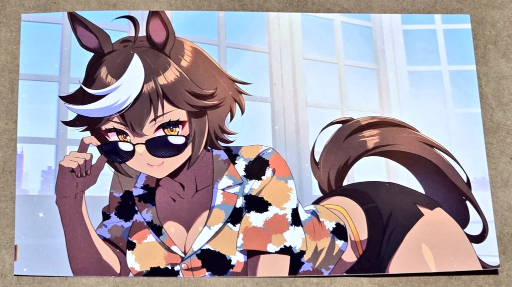 twelbe12's tweet image. Got my Tomoe Umari merch from @GachalohaSHIRTS
Finally, Horsepat is real!!!
#Umarti