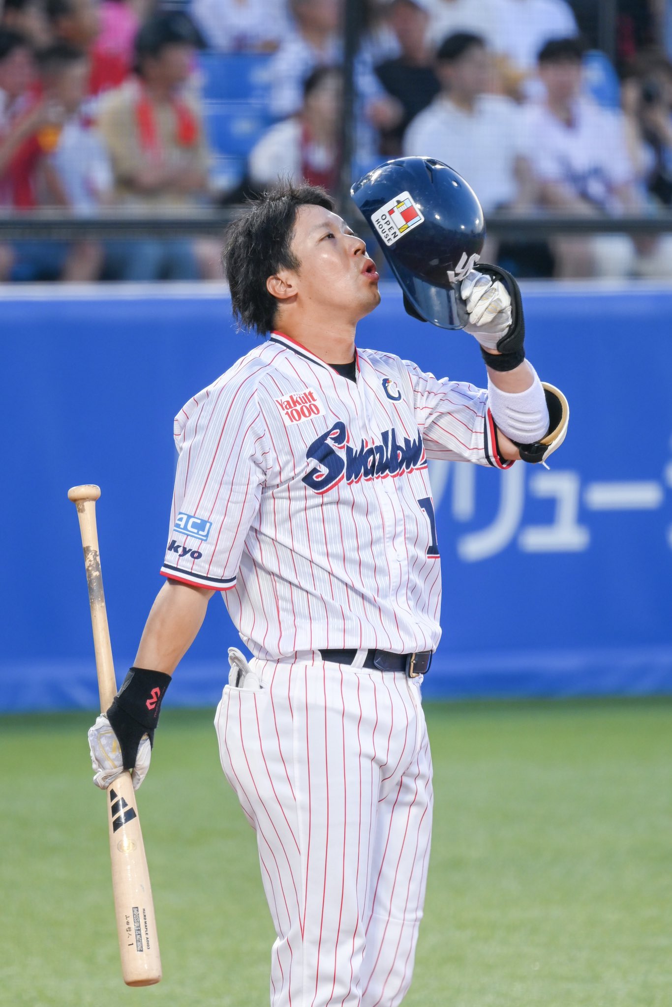 山田哲人 🏆 2024.6.4 神宮球場 山田哲人選手 通算300二塁打を達成