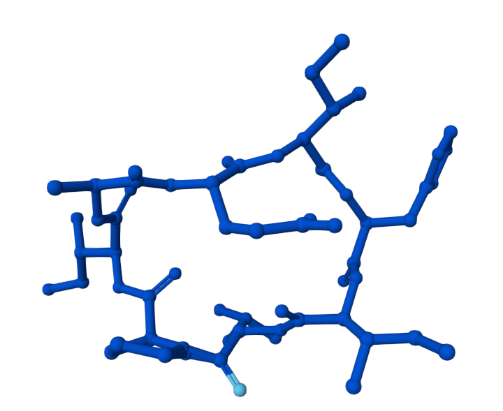 ozalabCP's tweet image. I'm a bit surprised to see that #alphafold 3 predicted that an input peptide sequence would cyclize. Is this a known thing?
#Colabfold predicts it to be unstructured.
Sequence: PIAQIHIL