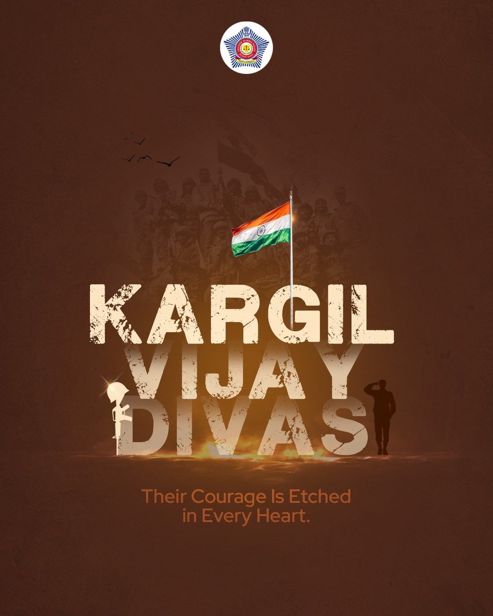 From the peaks of Kargil to the hearts of millions, they remain eternal.

#KargilVijayDiwas
#RememberTheBrave