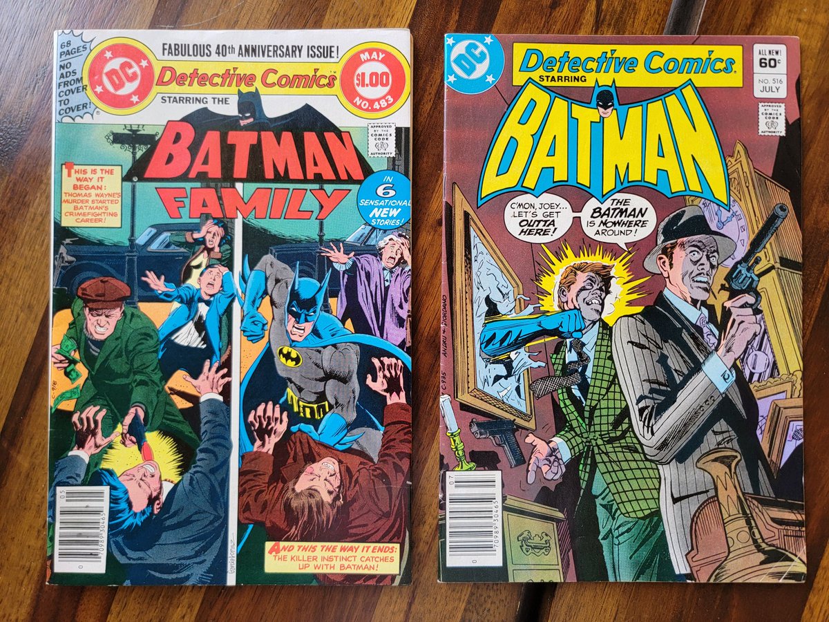 keithelotro's tweet image. Lot 14 (last one) - more batman

$8, $4, $4, $5

thanks to all (claimers, retweeters, likers, wallflowers, et al) 

lmk any questions / comments / hate mail, via comments or dm, gratzi