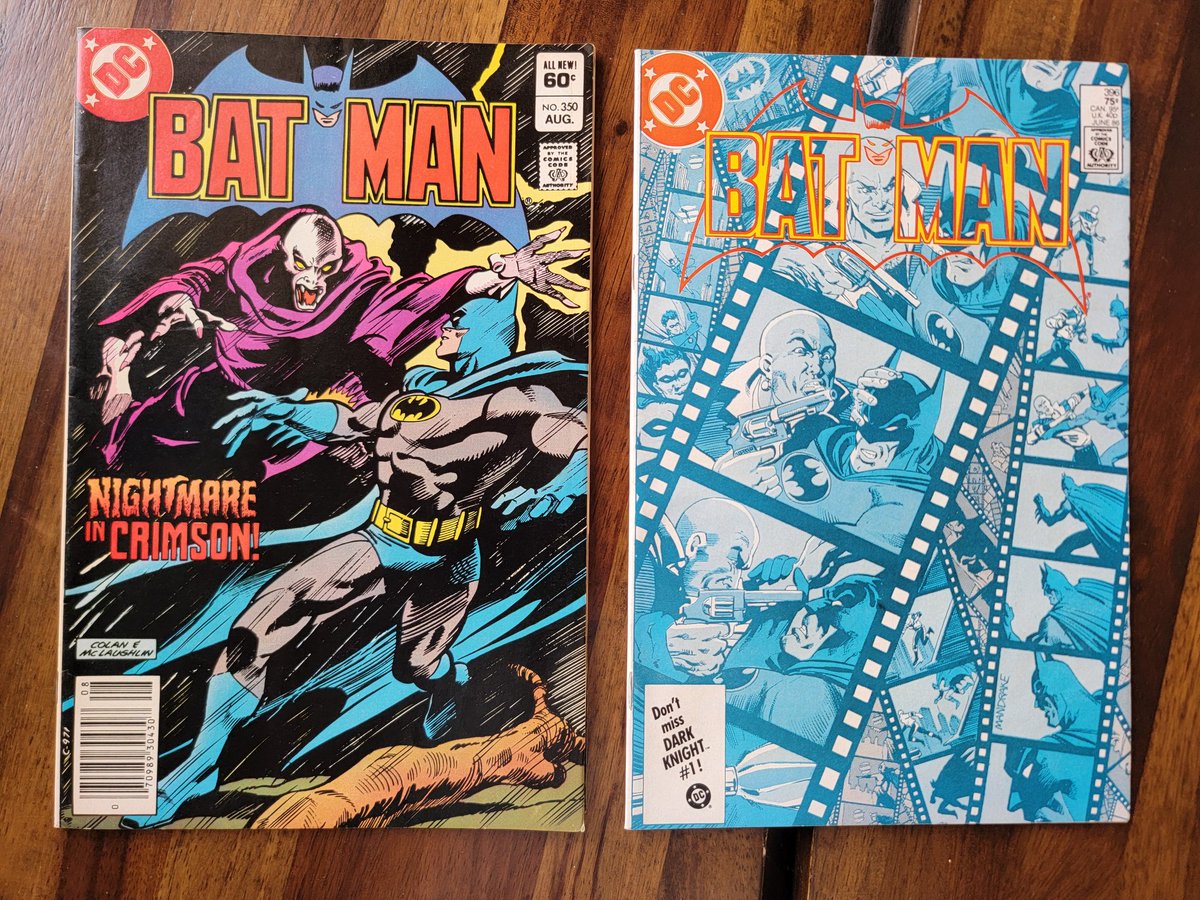 keithelotro's tweet image. Lot 14 (last one) - more batman

$8, $4, $4, $5

thanks to all (claimers, retweeters, likers, wallflowers, et al) 

lmk any questions / comments / hate mail, via comments or dm, gratzi