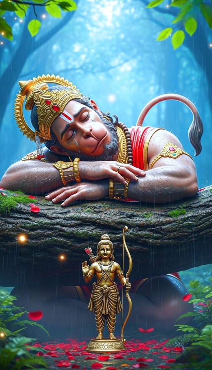 shiwani_pathakk's tweet image. 🚩🚩 अतुलित बल धामं हेमशैलाभ देहं दनुज वन कृशानुं ज्ञानिनाम ग्रगण्यमम्र 🚩🚩
🚩🚩सकल गुण निधानं वानराणाम धीशं रघु पति प्रिय भक्तं वातजातं नमामि 🚩🌹🙏🙏
हे बजरंगबली मेरे x पर जितने भी मित्र उन सब पर अपनी कृपा दृष्टि बनाए रखना 🚩🙏🚩