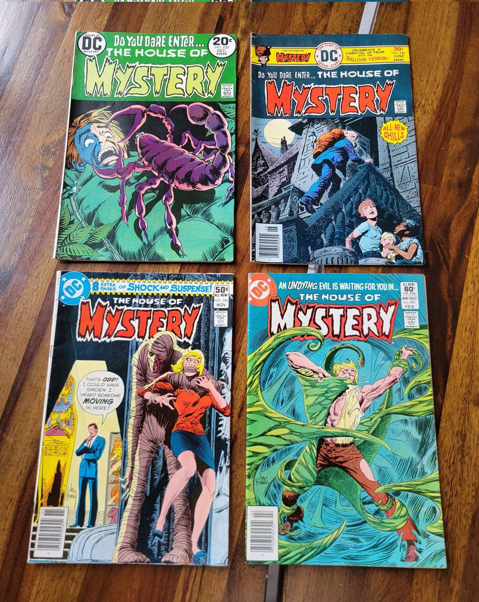 keithelotro's tweet image. Lot 13 - house of mystery

$7, $6, $5, $4