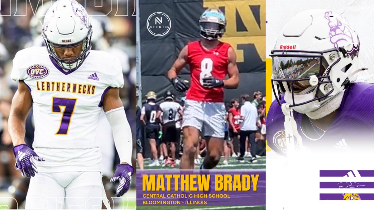 Keith Smilie (@nexgenscouting) on Twitter photo 2027 ATH Matthew Brady <a href="/MatthewBrady007/">Matthew Brady</a> Central Catholic HS <a href="/CCHSsaintsFB/">CCHS Football</a> (Bloomington-Illinois)has added an OVC D1 offer from Western Illinois University <a href="/WIUFootball/">Western Illinois Football</a> 2027 ATH Matthew Brady <a href="/MatthewBrady007/">Matthew Brady</a> Central Catholic HS <a href="/CCHSsaintsFB/">CCHS Football</a> (Bloomington-Illinois)has added an OVC D1 offer from Western Illinois University <a href="/WIUFootball/">Western Illinois Football</a>