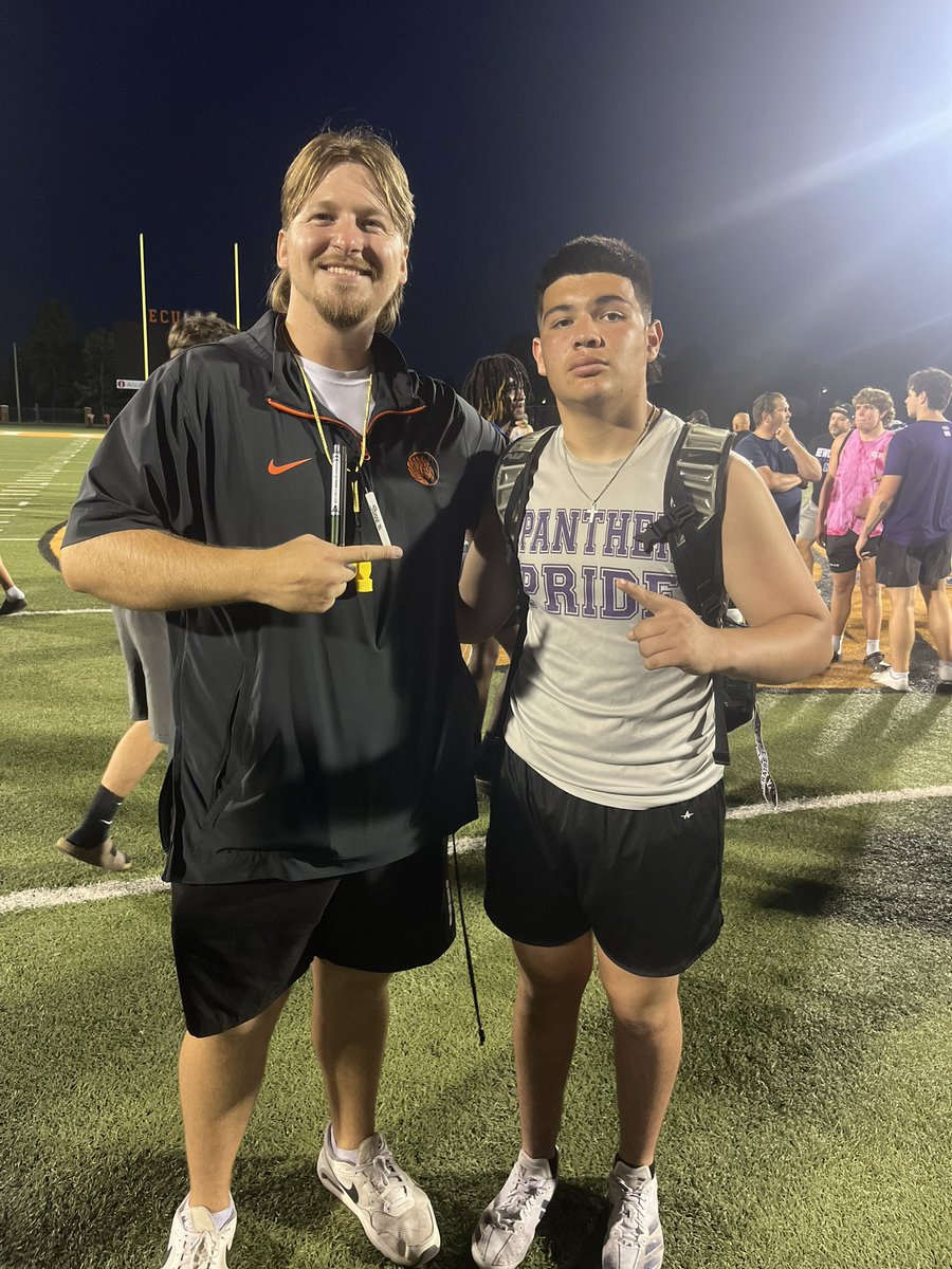 Easy Rocha (@isidrorocha21) on Twitter photo Had a great time at the ECU camp, Thank you <a href="/CoachBVOdom/">Coach Broderic Odom M.Ed.</a> for working with me all camp, and thank you <a href="/LitrentaJohn/">John Litrenta</a> for inviting me out to camp.
#Hardwork Had a great time at the ECU camp, Thank you <a href="/CoachBVOdom/">Coach Broderic Odom M.Ed.</a> for working with me all camp, and thank you <a href="/LitrentaJohn/">John Litrenta</a> for inviting me out to camp.
#Hardwork