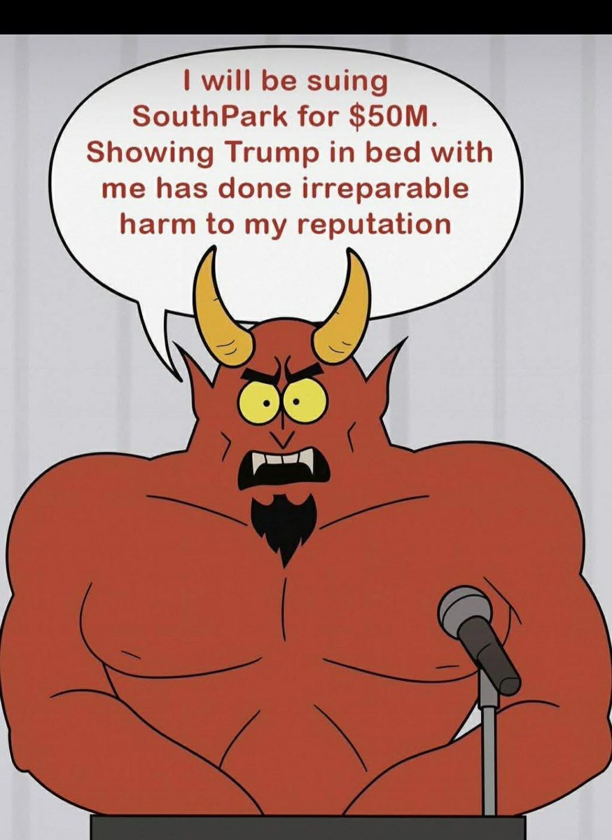 DustinJByrd1's tweet image. One has to love South Park; they truly know how to get under Trump’s thin skin.