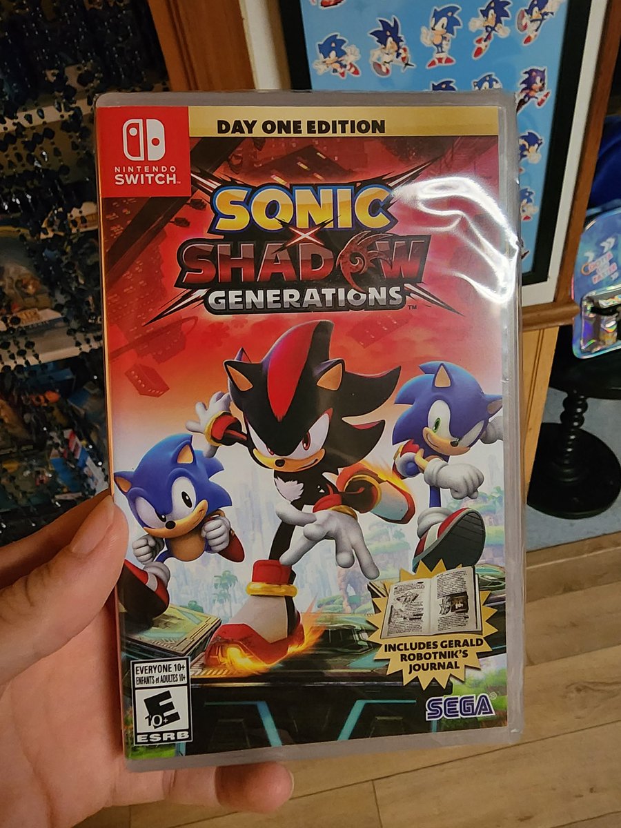 SonicCollects's tweet image. Well I received a part of my order from limited run games.......