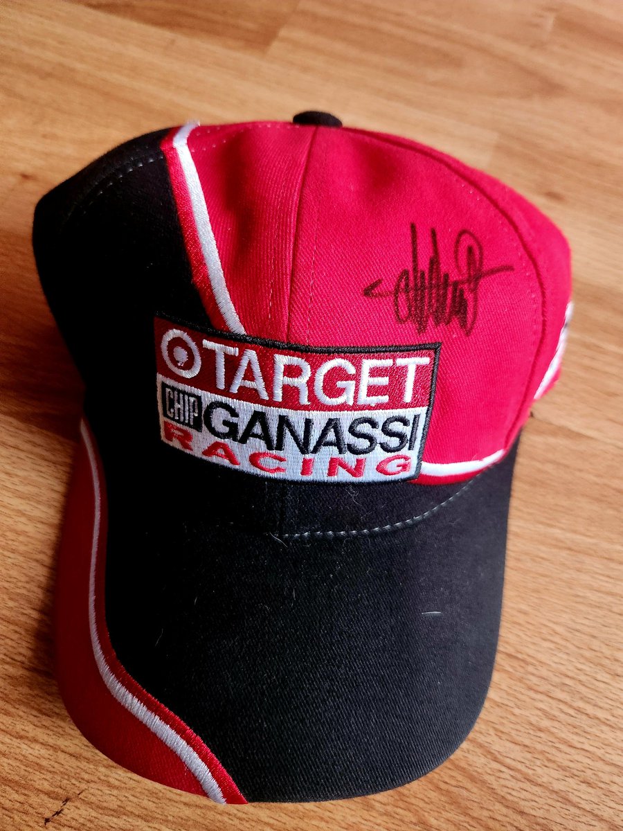 ChampCar4Ever's tweet image. Accomplished one of my goals today, getting Chip Ganassi's autograph on my hat. Yes!