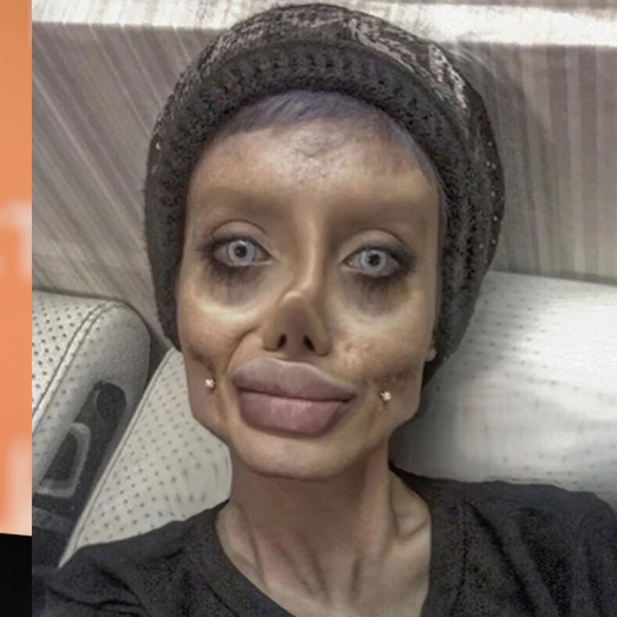 #MissUniversoChile Qué te hiciste Cata Palacios? 😐