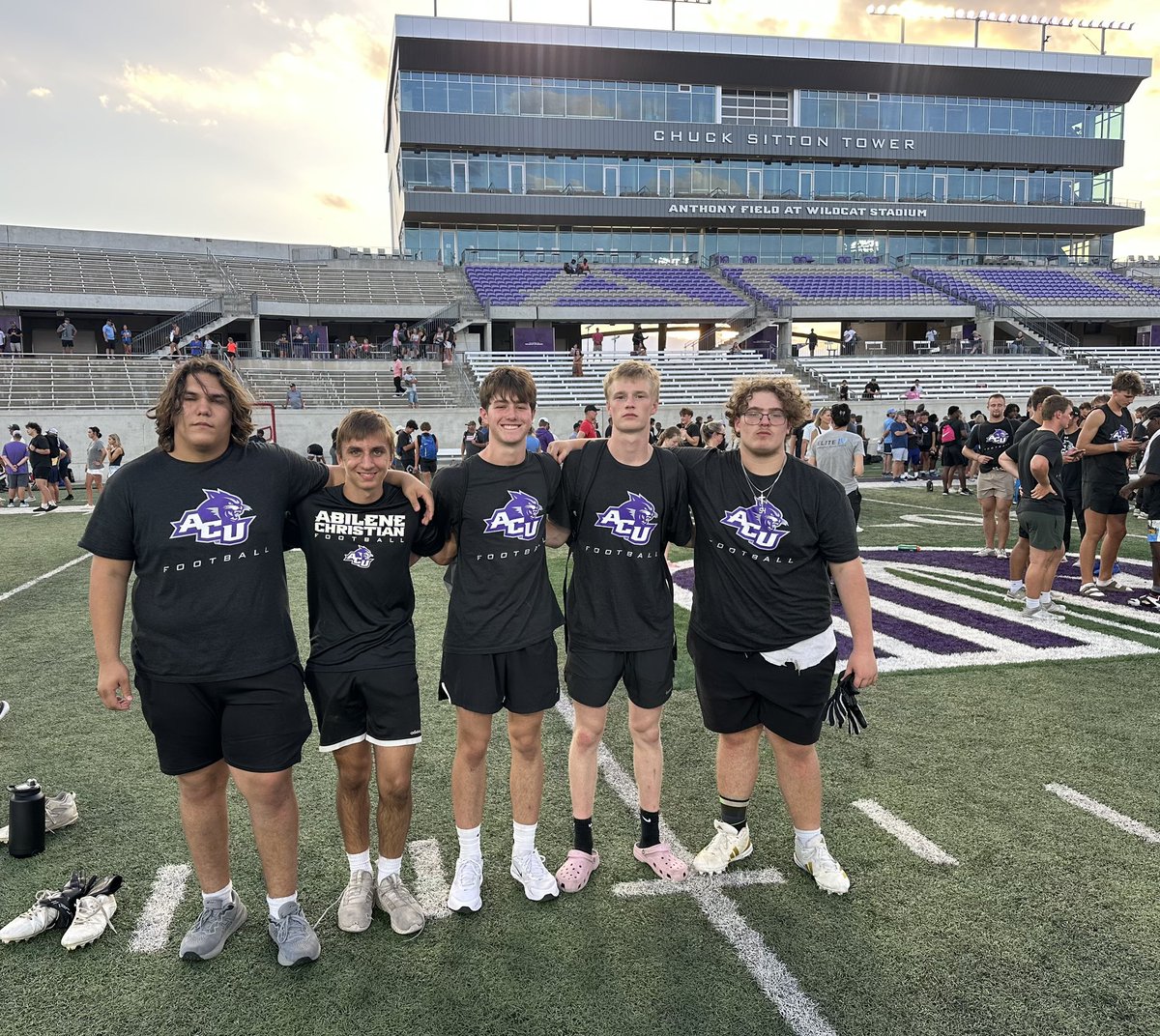 Bishop Gorman Football (@gormantxfb) on Twitter photo Great showing today, fellas — awesome effort all around. Big thanks to <a href="/ACUFootball/">ACU Football</a> for hosting an outstanding camp! Great showing today, fellas — awesome effort all around. Big thanks to <a href="/ACUFootball/">ACU Football</a> for hosting an outstanding camp!