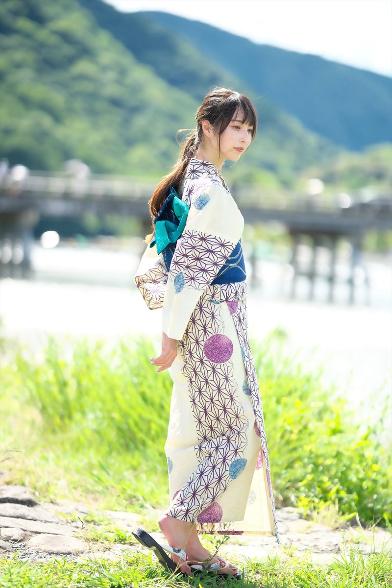 真夏の京都嵐山