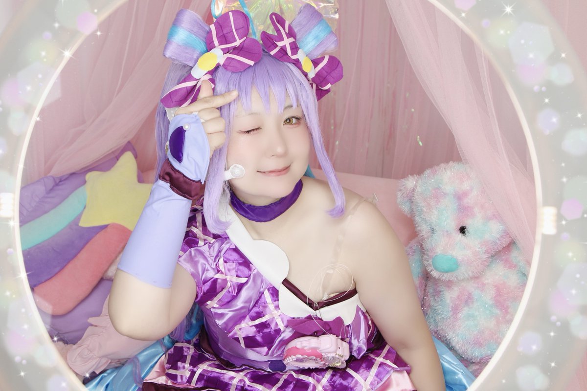 rrrrrrara's tweet photo. キミとアイドルプリキュア♪
キュアキュンキュン💜

心、キュンキュンしてます！

📸 @harukaaz
studio  @youstakobe 
 #プリキュアコスプレ https://t.co/uVQT4IpaHC