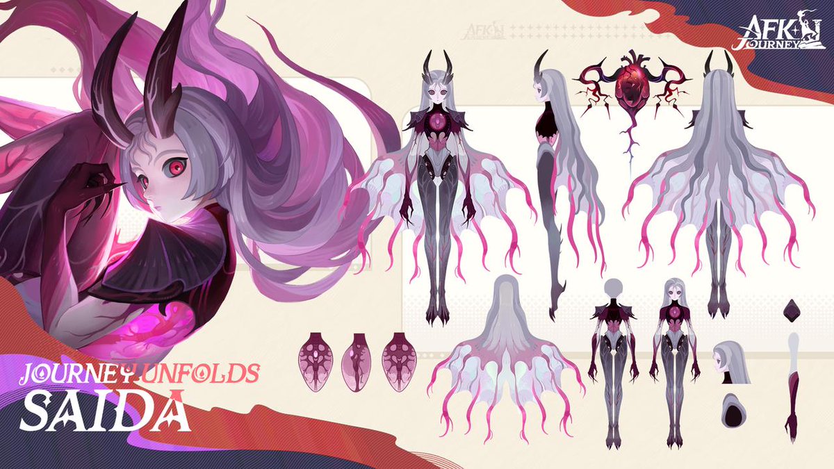AFK_Journey's tweet image. Hailing from the Vaduso Mountains, Saida the Vampiric Vine is an ancient survivor.
She sheds roots as decoys and follows her instincts in every encounter.
#AFKJourney