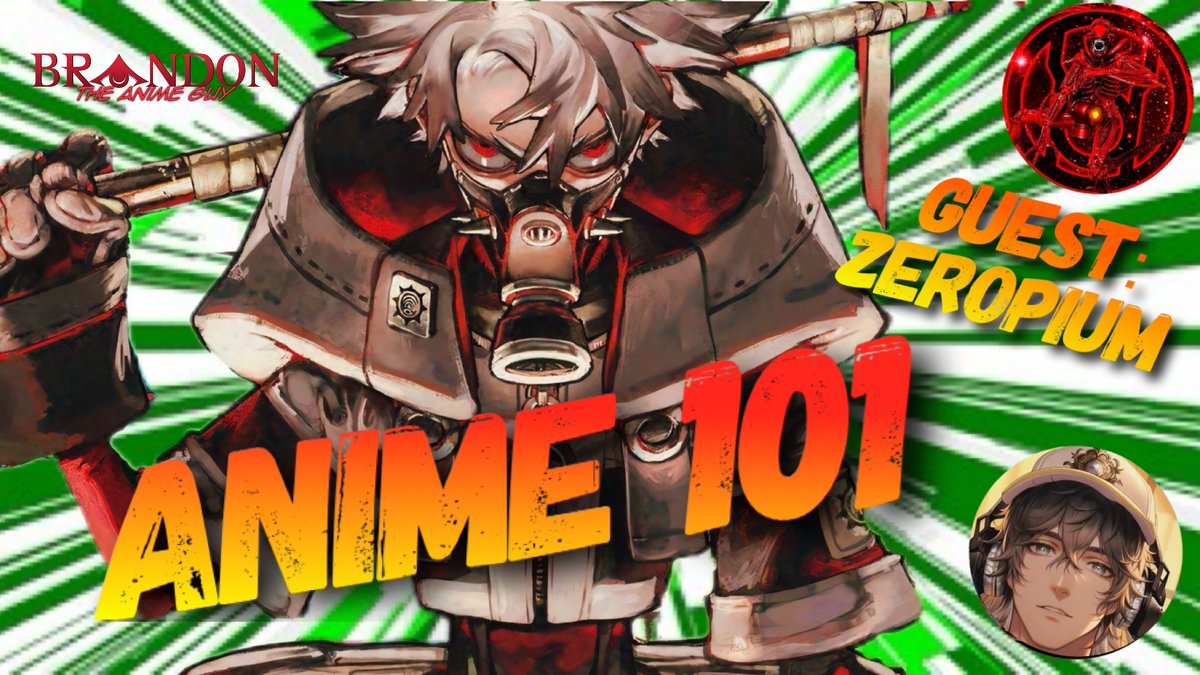 Live Stream Saturday Morning Anime!
10am EST / 7am PST
Anime 101 with <a href="/Zeropium/">Zeropium</a> 
Lets talk some gaming, anime, and who knows what shenanigans we will get into today!
Link Below:
YouTube / Rumble