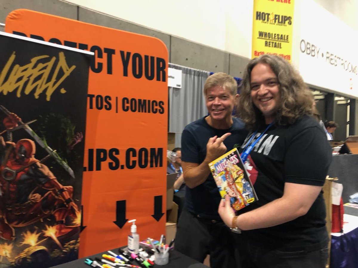 CollisionForceX's tweet image. 🚨 HONORING THE 🐐 🚨 

COLLISION FORCE will ALWAYS support @robertliefeld. The boss of bosses!

Thank you, Rob!
#SDCC2025