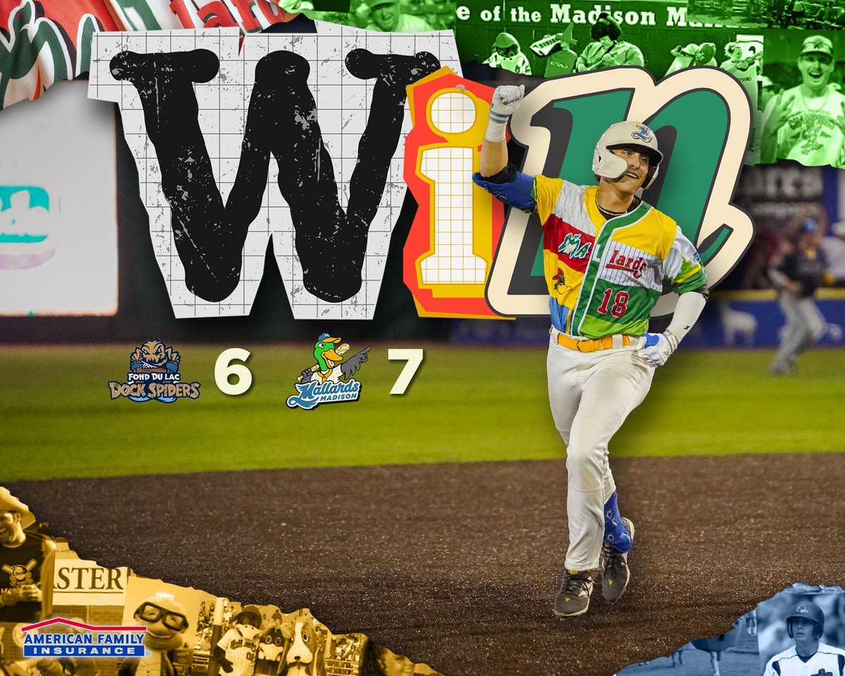 MadisonMallards's tweet image. COLE KOSCIUSKO (@colekozz) WALK-OFF HOME RUN βΌοΈ
UNBELIEVABLE π¦