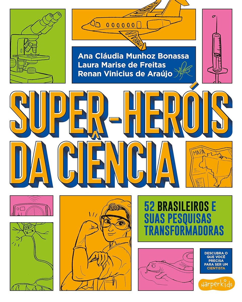 jameswebb_nasa's tweet image. Dica de leitura:
Super-Heróis da Ciência: 52 cientistas e suas pesquisas transformadoras
27% de desconto: de R$ 54,90 por R$ 39,96
amzn.to/4mdfT3y
Prepare-se para conhecer os verdadeiros heróis do cotidiano — sem capas, sem superpoderes fictícios, mas com ideias…