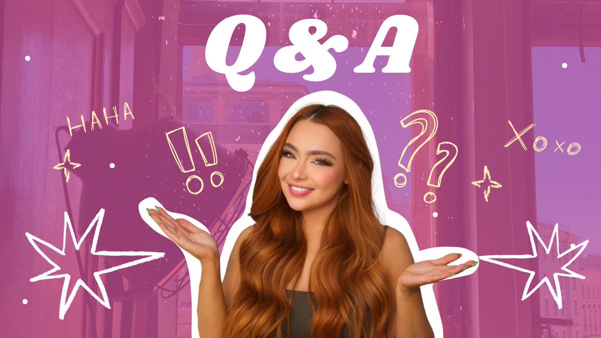 I did a thing you guys! Q&amp;A video is up now 💕

youtu.be/H0JOZk_Btpc?si…