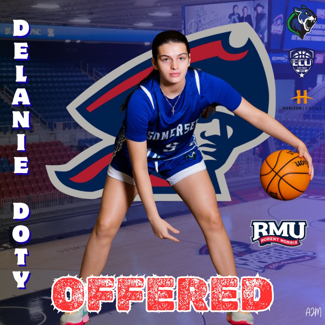 DotyDelanie's tweet image. After a great conversation with Coach McCabe @CoachMcCabe03 , I am blessed to receive a Division 1 offer from Robert Morris University. Thank you for believing in me.