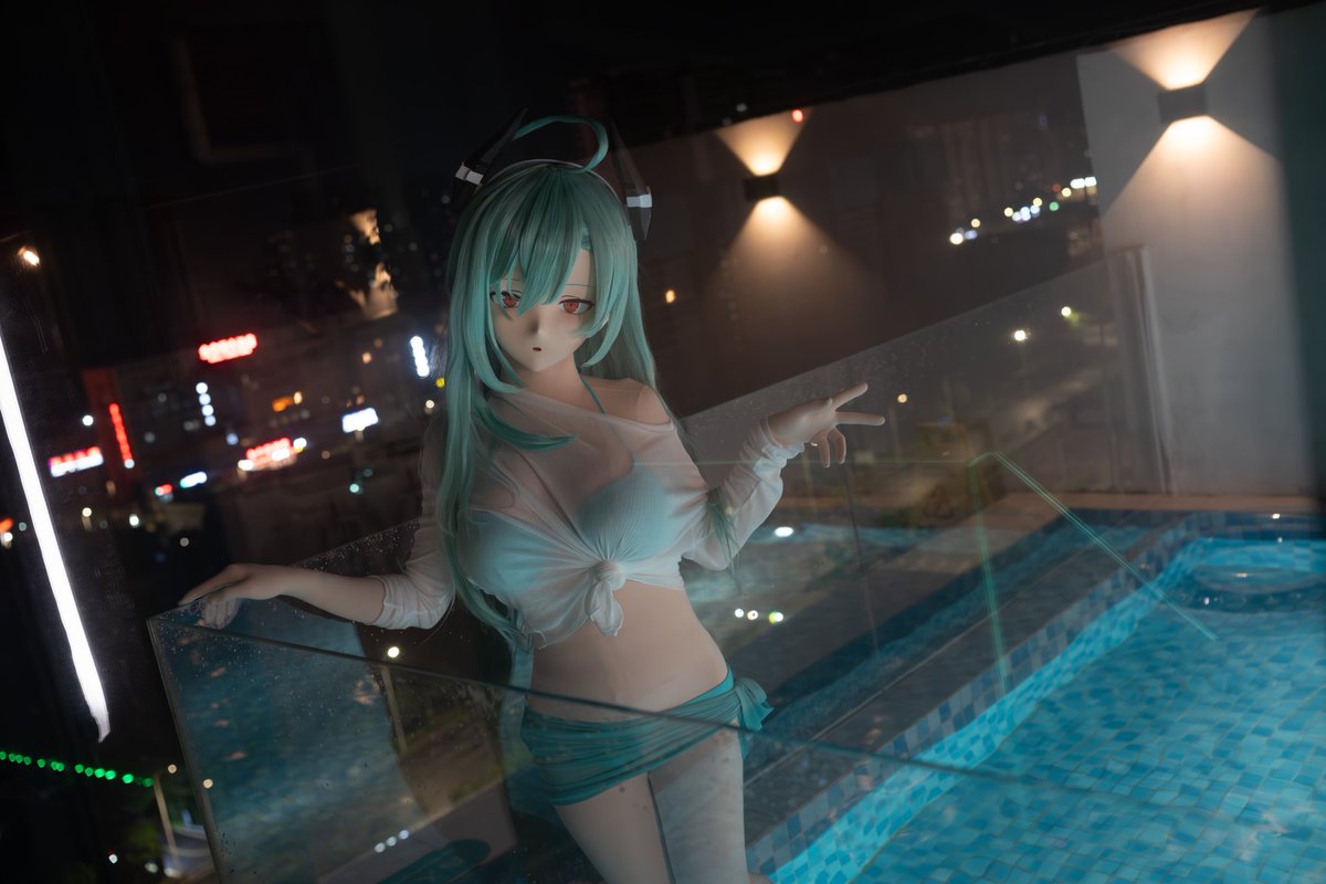 SUMMER NIGHT PART 2～
摄影 <a href="/friendly_troop/">友军</a> 
后勤 <a href="/Banana_xj/">绿香蕉与白芦笋</a> 
后期 <a href="/RaycessNano/">蕾曦sNano</a> 
#kigurumi #水着