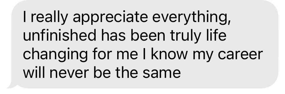 AndersonLMiller's tweet image. Getting messages like this from players leaving Unfinished is why I do what I do.
Yes I’m going to help you with your swing. But this is bigger than that.
When I coach players it’s about changing lives. The baseball part is the easy stuff.