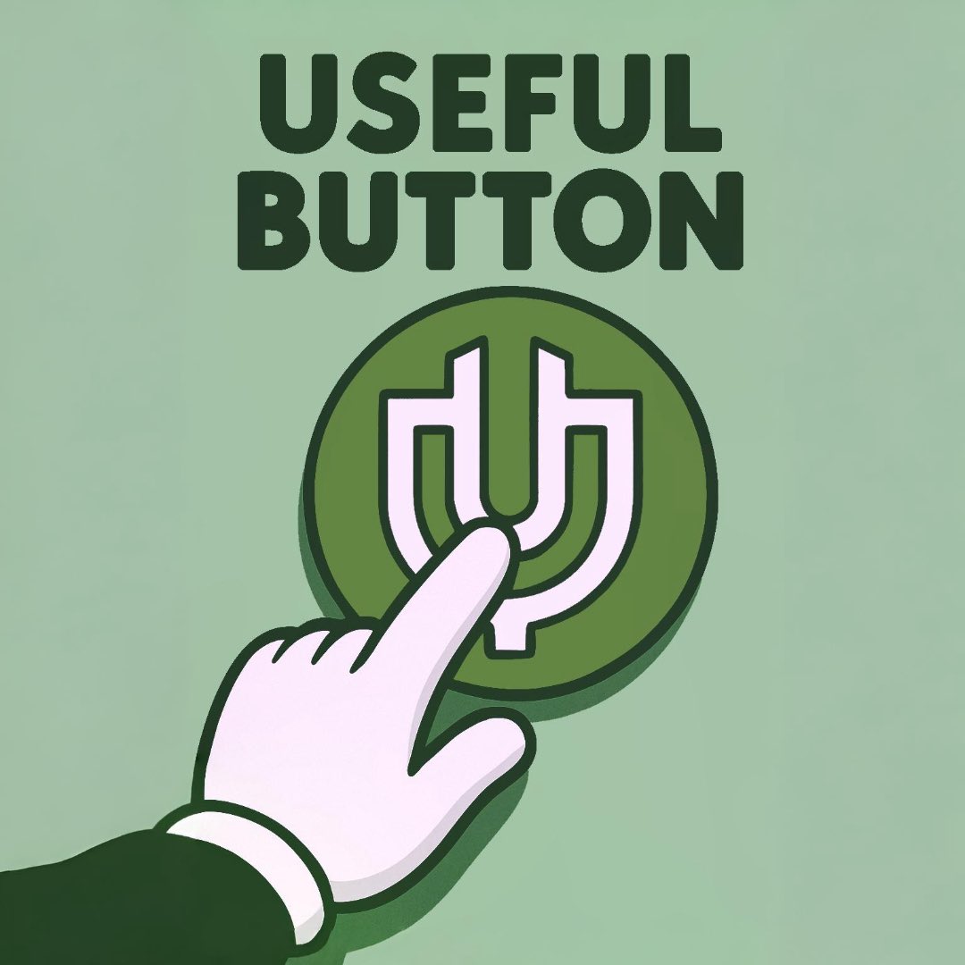 ProfessorUseful's tweet image. You press this thing and a green candle just appears. No liquidity. No explanation. Just vibes. $USEFUL