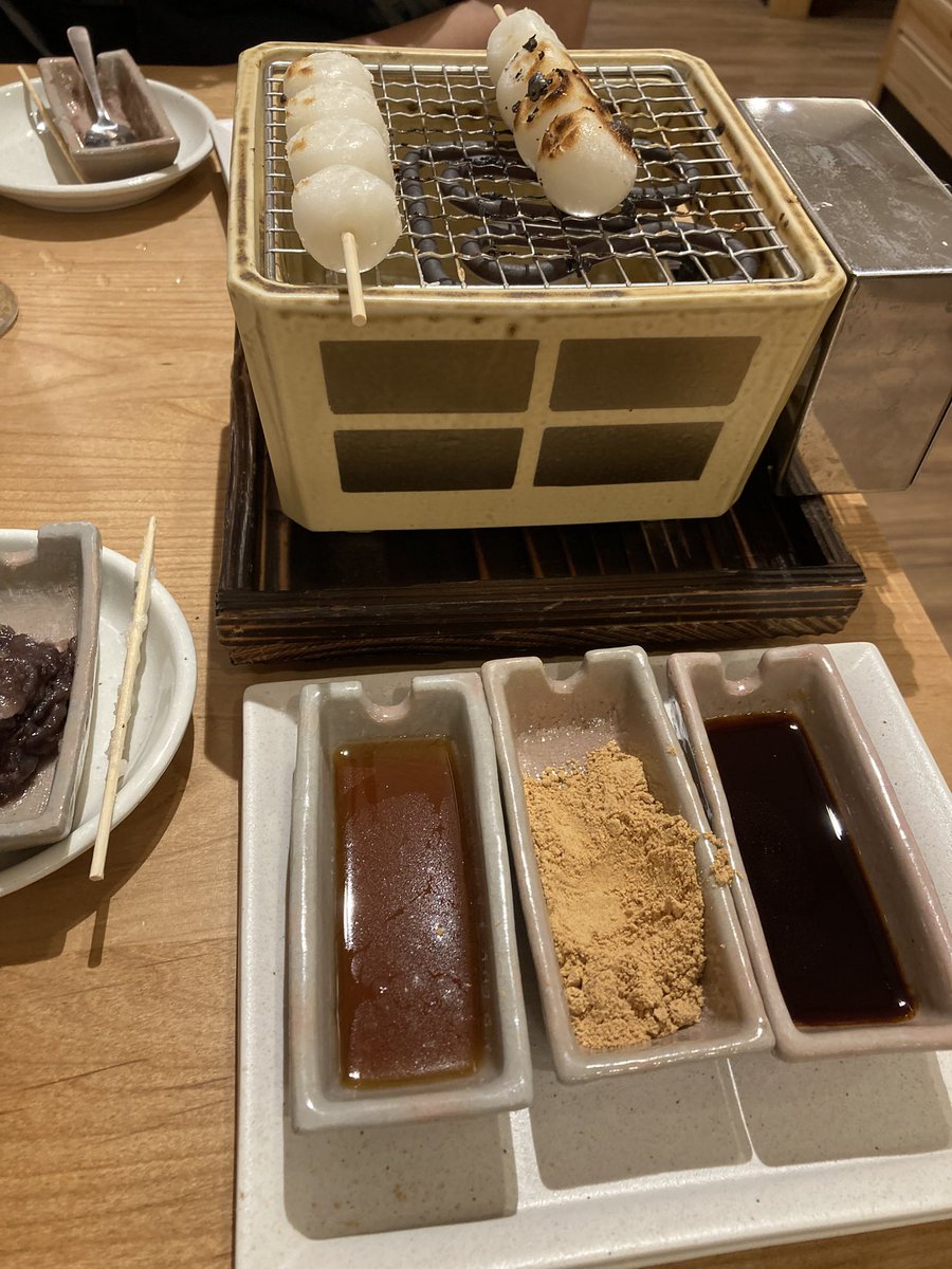 kei9199's tweet image. 初おかげ庵✨✨
お団子🍡焼くの楽しい