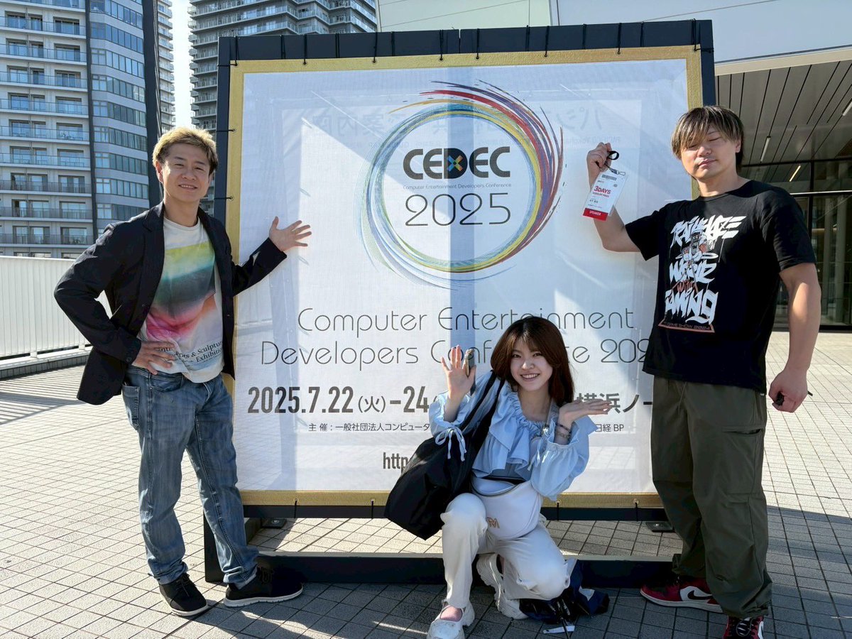 jagar001's tweet image. 今年のCEDECも終わった〜
沢山経験値を得た！
次はクリーク・アンド・リバー社さんの「3D動かさナイト」
是非お越しください〜！
↓
creativevillage.ne.jp/category/crv_e…