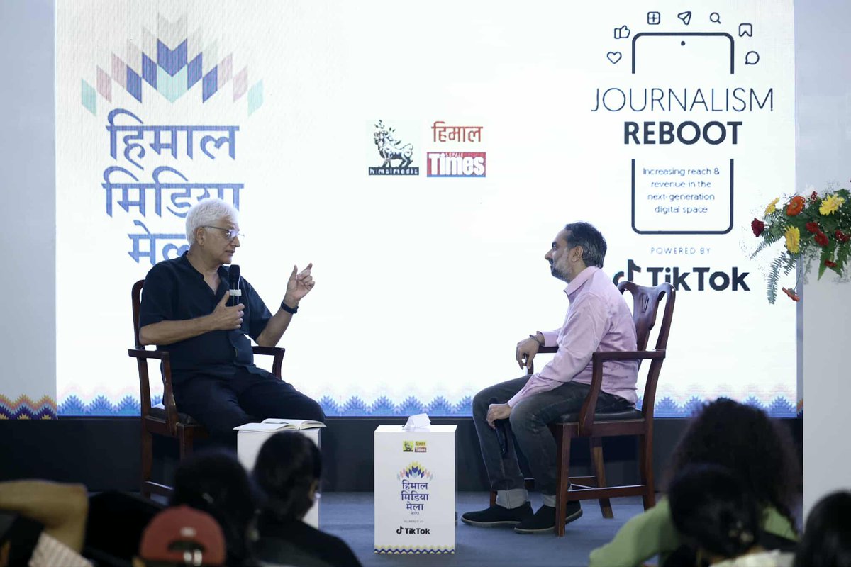 NepaliTimes's tweet image. That’s a wrap! The #HimalMediaMela2025 concluded with engaging workshops on digital journalism, AI, social media and content creation, and the future of news, fostering conversations on the evolving media landscape. See you all next year.