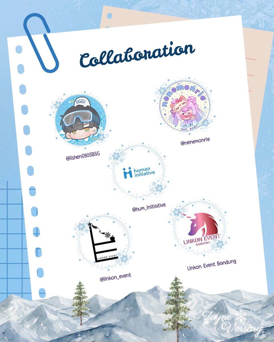 zayneversary's tweet image. Hi there, Little Jasmines ❄️
Have a great weekend!
Today we'd like to proudly announce of our wonderful team 🥳
Thank you so much for the efforts, creativities, and the kindness to help spreading the warm embrace of Zayne's spirit with all of us!
*PS : Book 2 will be coming…