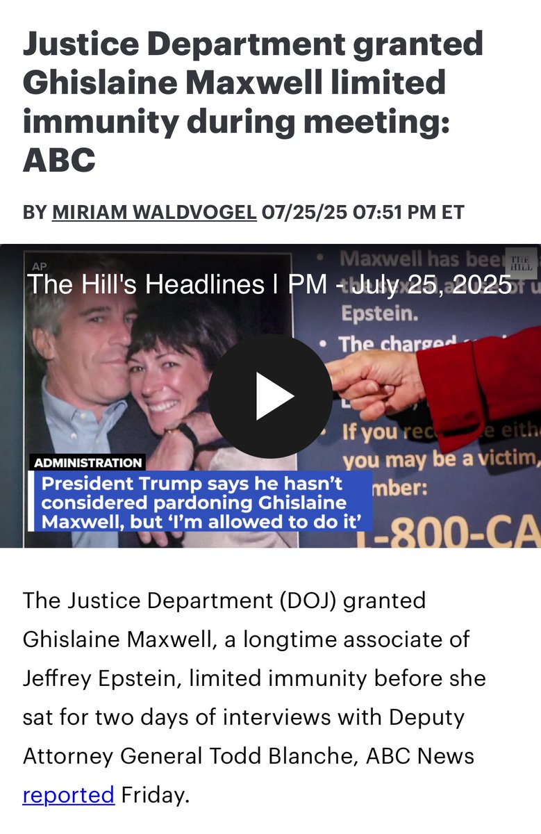 truestormyjoe's tweet image. 7/25/25
Maxwell granted limited immunity
7/25/19
3 Epstein Island Q deltas
Including
Anons going to play the new 'Save the Children from…….' video game when released?
The cast of characters should be interesting.
Q