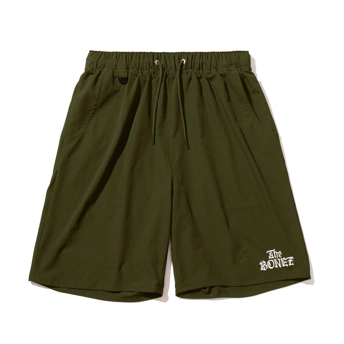The__BONEZ's tweet image. 【New Goods Info】
The BONEZ Easy Dry Shorts

PRICE : ￥8,000- (in tax)
SIZE : S . M . L . XL 
COLOR : Black / Olive

猛暑でも水遊びでも快適な履き心地、速乾性のオリジナルショーツ完成！…