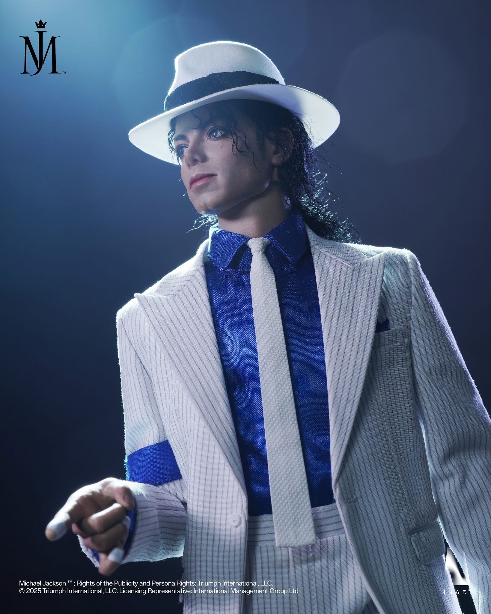 MichaelJackson証明書写真ネガフィルムコレクションフォト Michael Jackson 1977, rares 30cm x 45cm Foto Poster vom