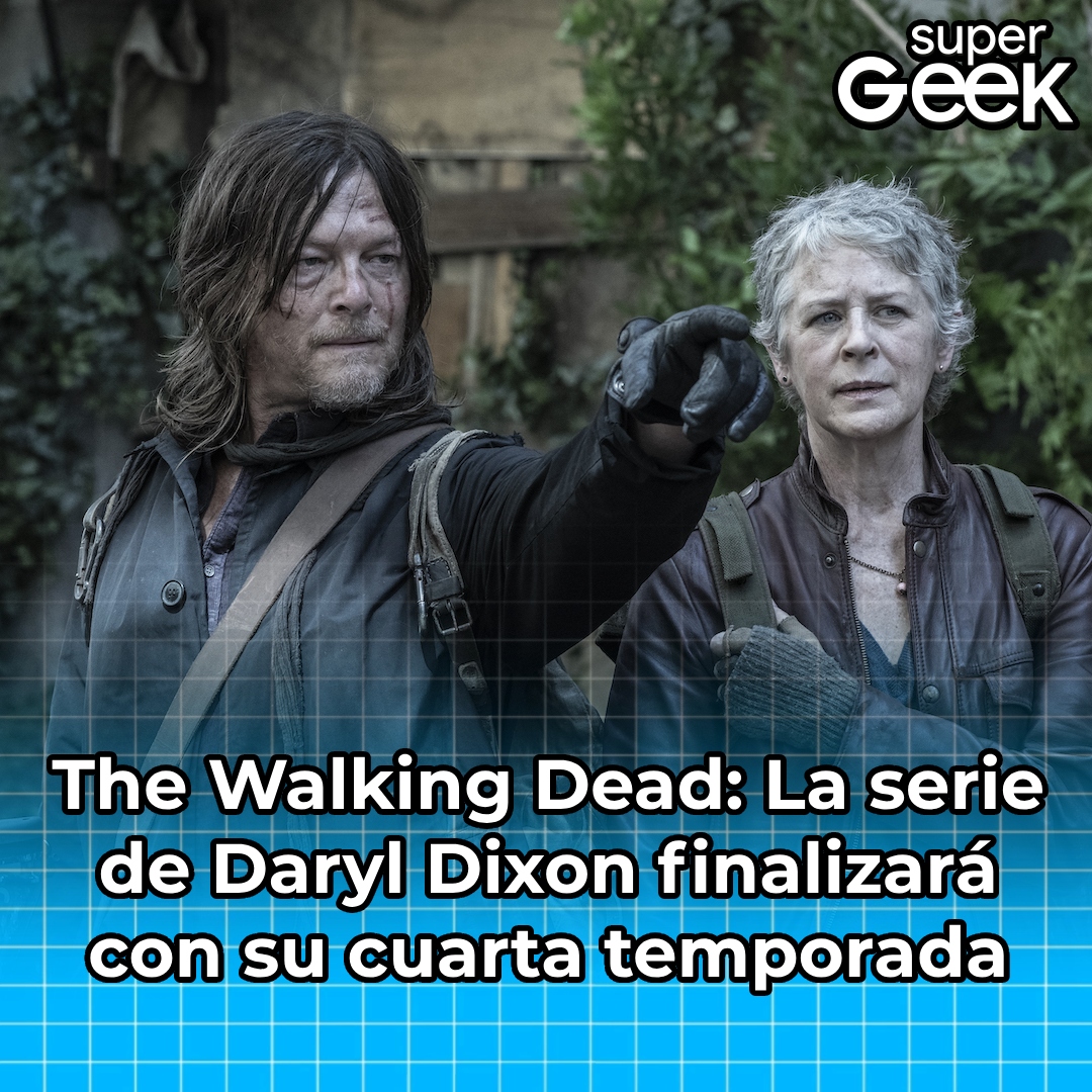 supergeekcl's tweet image. ¡Aún falta para el final! Todavía queda por ver la tercera temporada y ya tenemos tráiler 🧟🏹 #TWDDarylDixon #SDCC tinyurl.com/4edbpy92