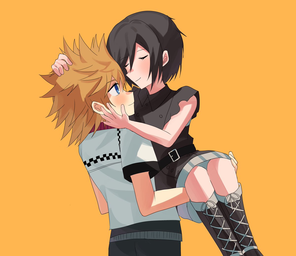 dream_r_x's tweet image. 第一回目
下書き@dream_r_x 
線画@kobab_0122 さん
色塗り@yomyompi さん