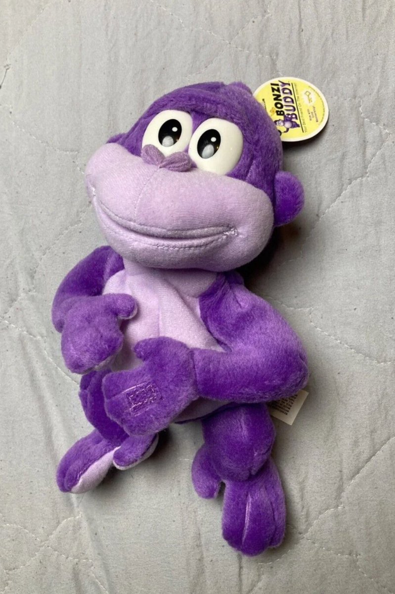 PlushieADay's tweet image. Bonzi Buddy plush!
- Released in 2001 by BD&A
- Was available as promotional gift to Bonzi Buddy Gold Membership subscribers
- No , I do not want anymore advertisements Bonzi please!!! And what security risks?!?!