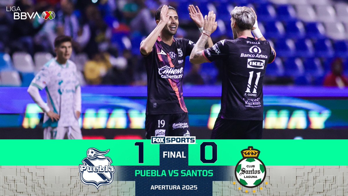 CentralFOXMX's tweet image. ¡PUEBLA LE PEGÓ A SANTOS LAGUNA! 💥
La Franja dominó a los Guerreros y, aunque le faltó puntería, terminó imponiendo su ley gracias a Ricardo Marín.
#CentralFOX