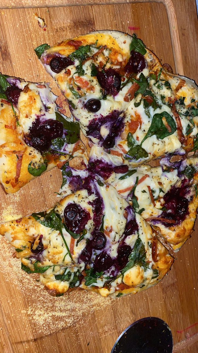 danishthorium's tweet image. about to bring back the blueberry pizza of january 2024