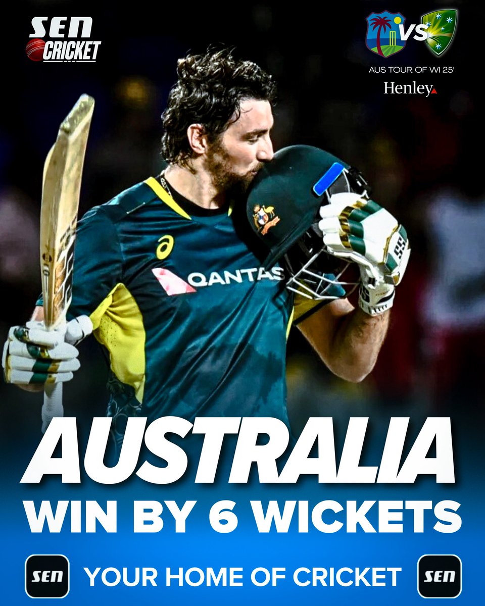 Australia goes 3-0 up in the series!

Tim David records the fastest T20I 💯 for Australia with 102* from just 37 balls 😳

#WIvAUS 🏏