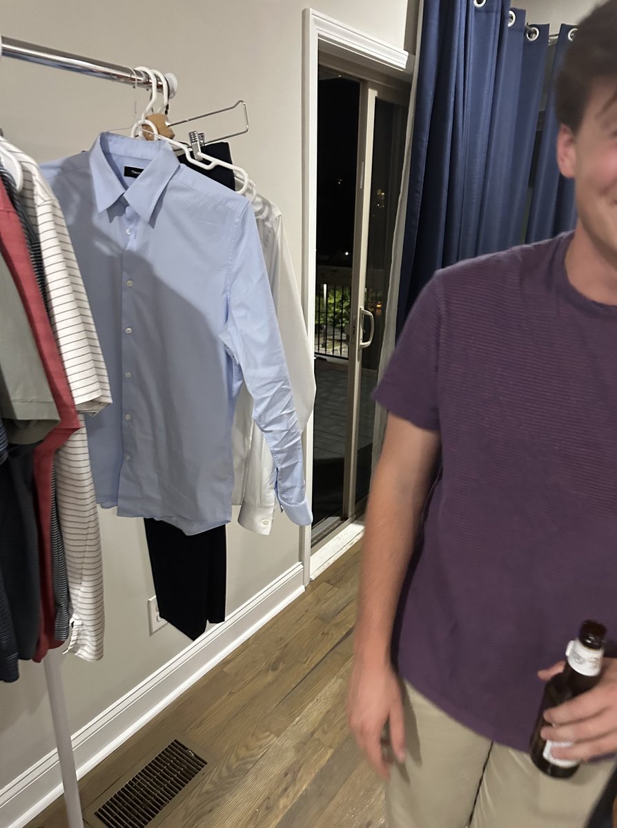 CPA_Doug69's tweet image. Found out my roommate goes home every weekend for mom to irons his shirts