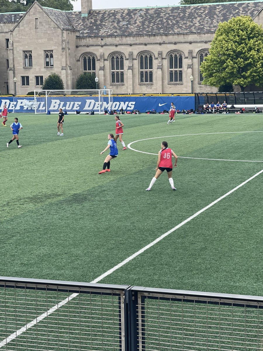 Thank you so much to <a href="/DePaulWSOC/">DePaul Women’s Soccer</a> and coaches <a href="/DPU_OBrien/">Michele O'Brien</a>, <a href="/Coachroth5/">Brendan Roth</a>, and Coach McKeown for an amazing ID camp today! I enjoyed learning from you and getting to see the beautiful campus. Go Demons! <a href="/ImYouthSoccer/">ECNL/GA/Recruiting/College Soccer</a> <a href="/ImCollegeSoccer/">College Soccer Truth ™</a>