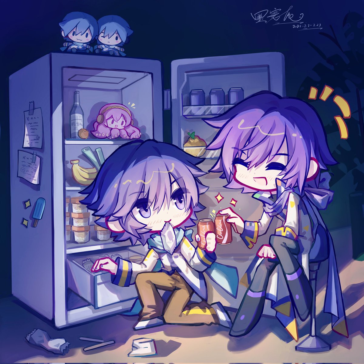 mohuanchen's tweet image. #KAITO #vocaloid 
31的深夜食堂…