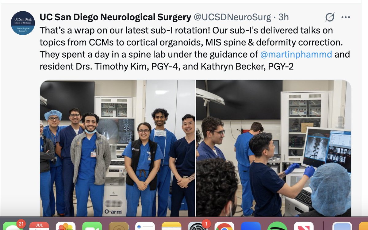 Inside_TheMatch's tweet image. We ❤️ when residency programs post, welcome and share updates on their Sub-I's on @X! Thanks @UCSDNeuroSurg for tagging us! We hope more programs will do so, too! #InsideTheMatch