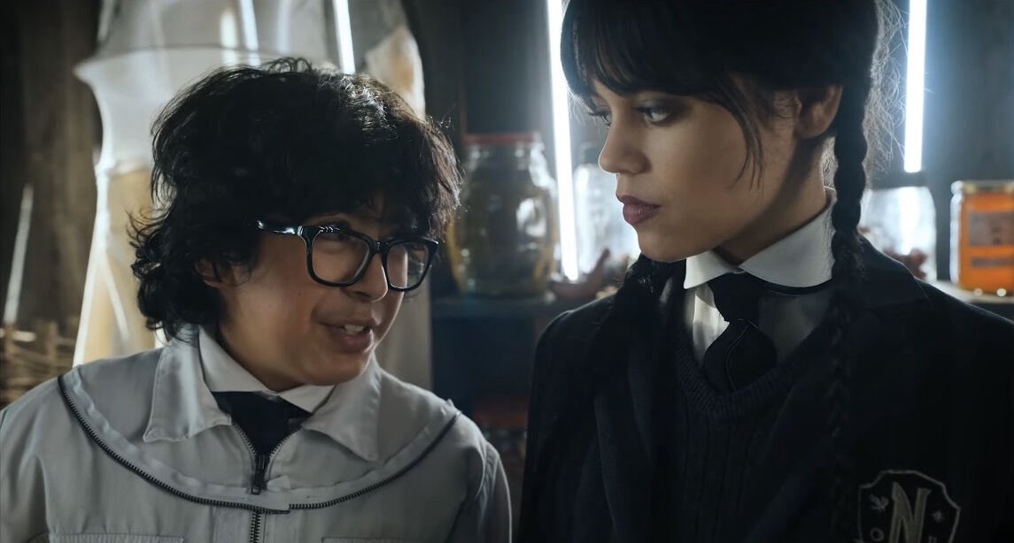 Multi_Cedric31's tweet image. Honestly, if they are going to have a straight relationship for Wednesday I want it to be them 😍 though I’m unsure how young Eugene is compared to Wednesday so it might be an issue?
So please take this as joke