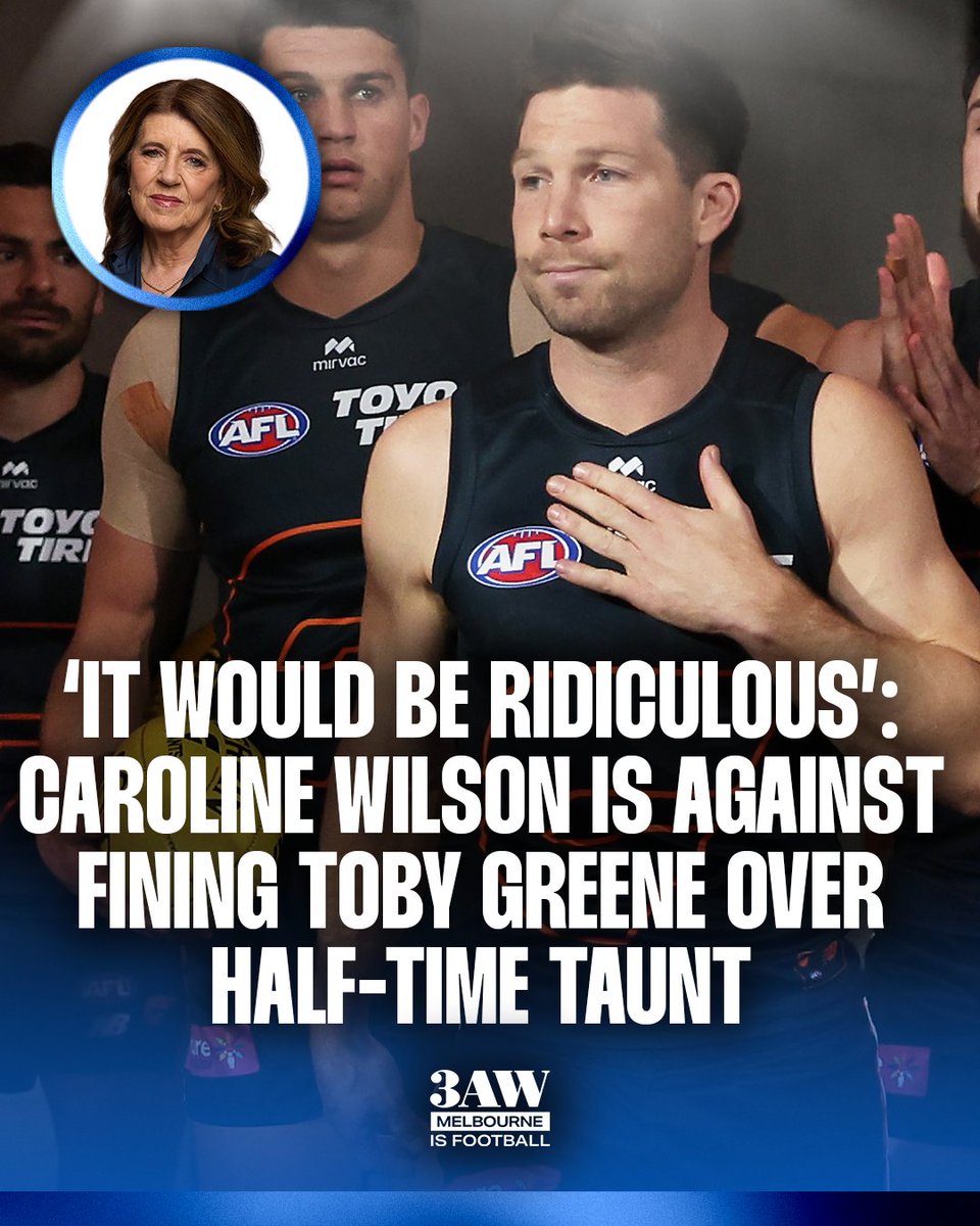 3AWisfootball's tweet image. Toby Greene called Tom Papley "overweight" at half-time in Friday night's fiery Sydney derby.
FULL THOUGHTS 👉 nine.social/ZMJ
