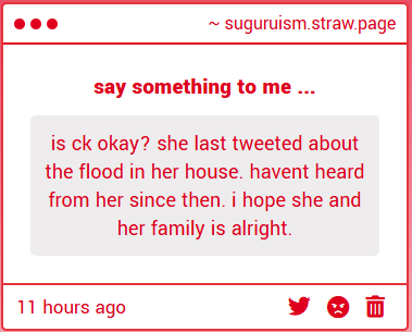 queerfolklore's tweet image. she&apos;s okay!! just not on twitter right now