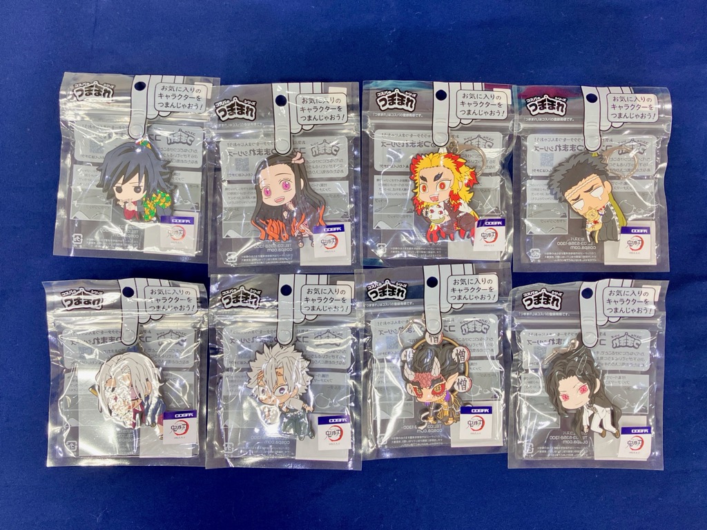 geestore_sendai's tweet image. ⚔️新商品情報⚔️
『アニメ「#鬼滅の刃」』より
「つままれ 全8種」が入荷いたしました‼️
デフォルメされたキャラクターの、「つままれた時のリアクション」が楽しい、ラバー製アクセサリー💫
#EBeanS 6Fにてご来店お待ちしております💁