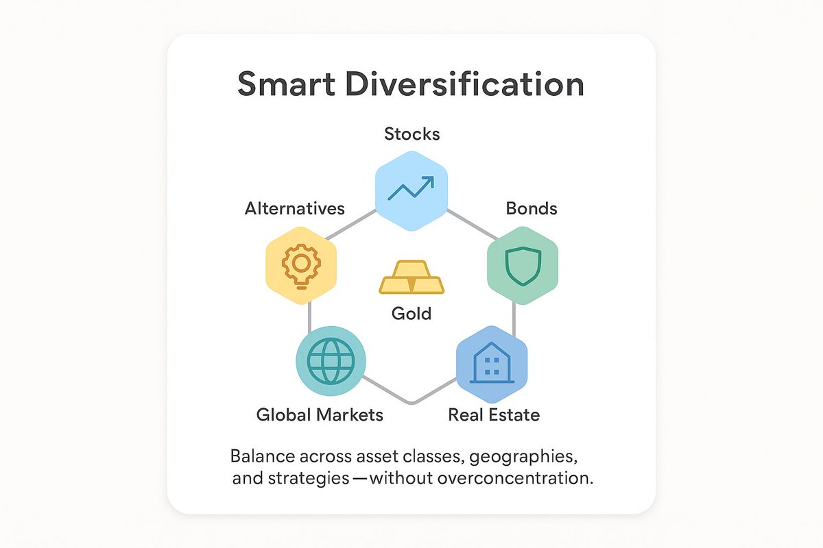 Sigfyn_Official's tweet image. Smart diversification isn’t just owning multiple investments—it’s about balancing risks with distinct exposures. Optimize your portfolio the smart way. 

Download the Sigfyn app today for expert, data-driven insights!  

#SmartDiversification #InvestmentTips #FinancialPlanning